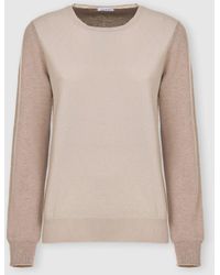 Malo - Cashmere Crewneck Sweater, Candies - Lyst