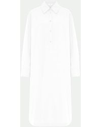 Malo - Cotton Shirt Dress - Lyst