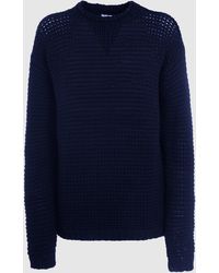Malo - Cotton Crewneck Sweater, E-Motion - Lyst
