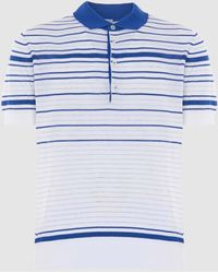 Malo - Cotton Knitted Polo - Lyst