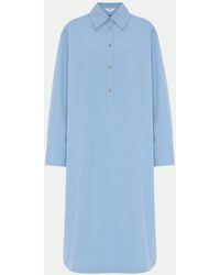 Malo - Cotton Shirt Dress - Lyst