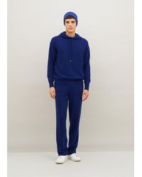 Malo - Virgin Wool And Cashmere Jogger Trousers - Lyst