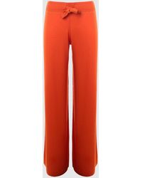 Malo - Cotton Trousers - Lyst