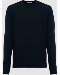 Malo - Light Cashmere And Silk Crewneck Sweater - Lyst