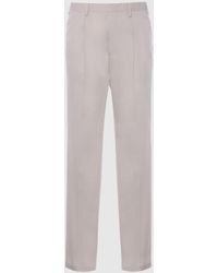 Malo - Stretch Cotton Trousers - Lyst