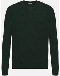 Malo - Cashmere And Silk V-Neck Sweater - Lyst