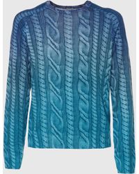 Malo - Virgin Wool Crewneck Sweater - Lyst