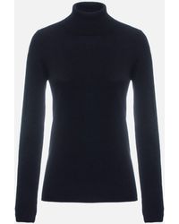 Malo - Cashmere And Silk Turtleneck Sweater - Lyst