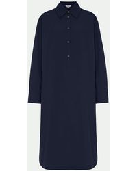 Malo - Cotton Shirt Dress - Lyst