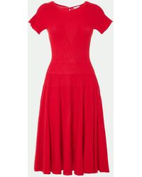 Malo - Light Makò Cotton Dress - Lyst