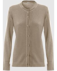 Malo - Cashmere And Silk Cardigan - Lyst