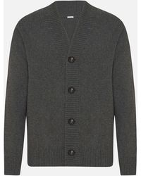 Malo - Regenerated Cashmere And Virgin Wool Cardigan - Lyst
