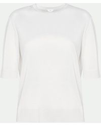 Malo - Cashmere And Silk Crewneck Sweater - Lyst