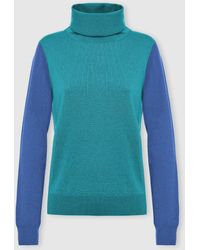 Malo - Cashmere Turtleneck Sweater, Candies - Lyst