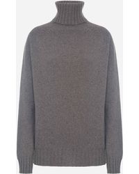 Malo - Cashmere Turtleneck Sweater, Re-Cashmere - Lyst
