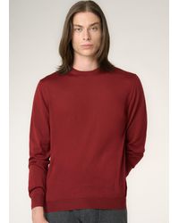 Malo - Cashmere And Silk Crewneck Sweater - Lyst