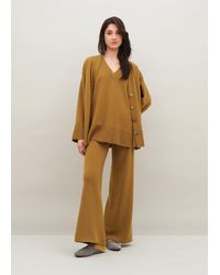 Malo - Regenerated Cashmere And Wool Trousers - Lyst