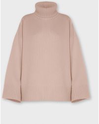Malo - Cashmere High-Neck Sweater - Lyst