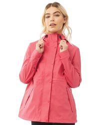 HUNTER Original Lightweight Rubberised Jacket Bright Pink