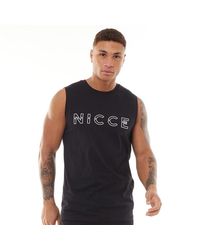 Nicce London Nicce Beach Vest - Black