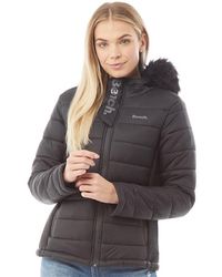 Bench Ludlow Puffajacke Schwarz