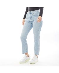 Levi's 501 Jeans mit geradem Bein Blau