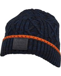 Animal Agas Beanie in Dark Charcoal Marl