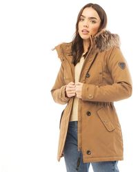 ONLY Veste Parka Iris Chameau - Neutre