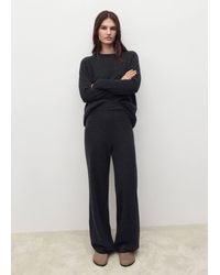 Mango - 100% Cashmere Trousers - Lyst