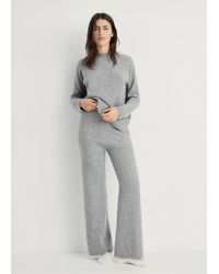 Mango - Oversize Knit Sweater - Lyst