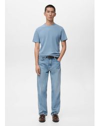 Mango - Slim-Fit Short-Sleeved T-Shirt - Lyst