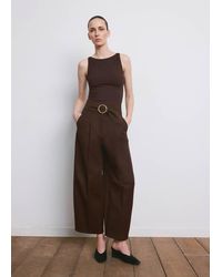 Mango - Fitted Crop Top - Lyst