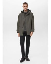 Mango - Coolmax Technology Waterproof Parka - Lyst