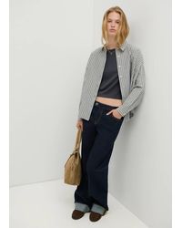 MANGO TEEN - Striped Cotton Shirt - Lyst