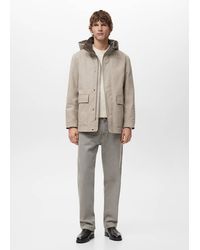 Mango - Padded Parka With Removable Inner Jacket - Lyst