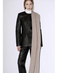 Mango - 100% Cashmere Knitted Scarf - Lyst
