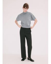 Mango - Short Sleeve Sweater - Lyst
