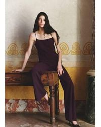 Mango - Plain Strapless Top - Lyst