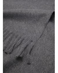 Mango - Fringed Edge Scarf - Lyst
