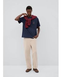 MANGO TEEN - Printed Cotton-Blend T-Shirt - Lyst