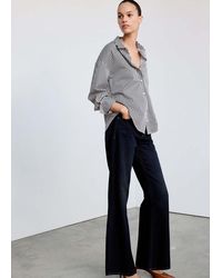 Mango - Camicia Dritta Righe - Lyst