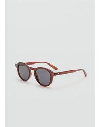 Mango - Semi-Transparent Frame Sunglasses - Lyst