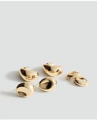 Mango - Set Orecchini Combinati Oro - Lyst