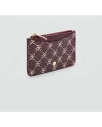 Mango - Logo Zip Card Holder - Lyst