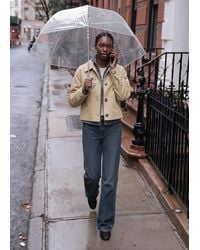 MANGO TEEN - Short Trench Coat With Buttons - Lyst