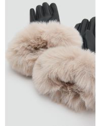 Mango - Combined Hair Gloves - Lyst