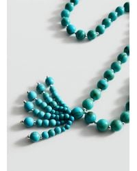 Mango - Collier Perles - Lyst