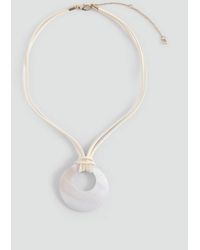 MANGO TEEN - Shell Cord Necklace - Lyst