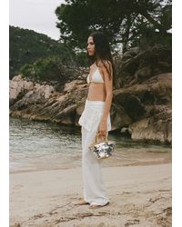Mango - Sequined Mini-Basket - Lyst