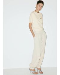 Mango - Printed Cotton-Blend T-Shirt - Lyst